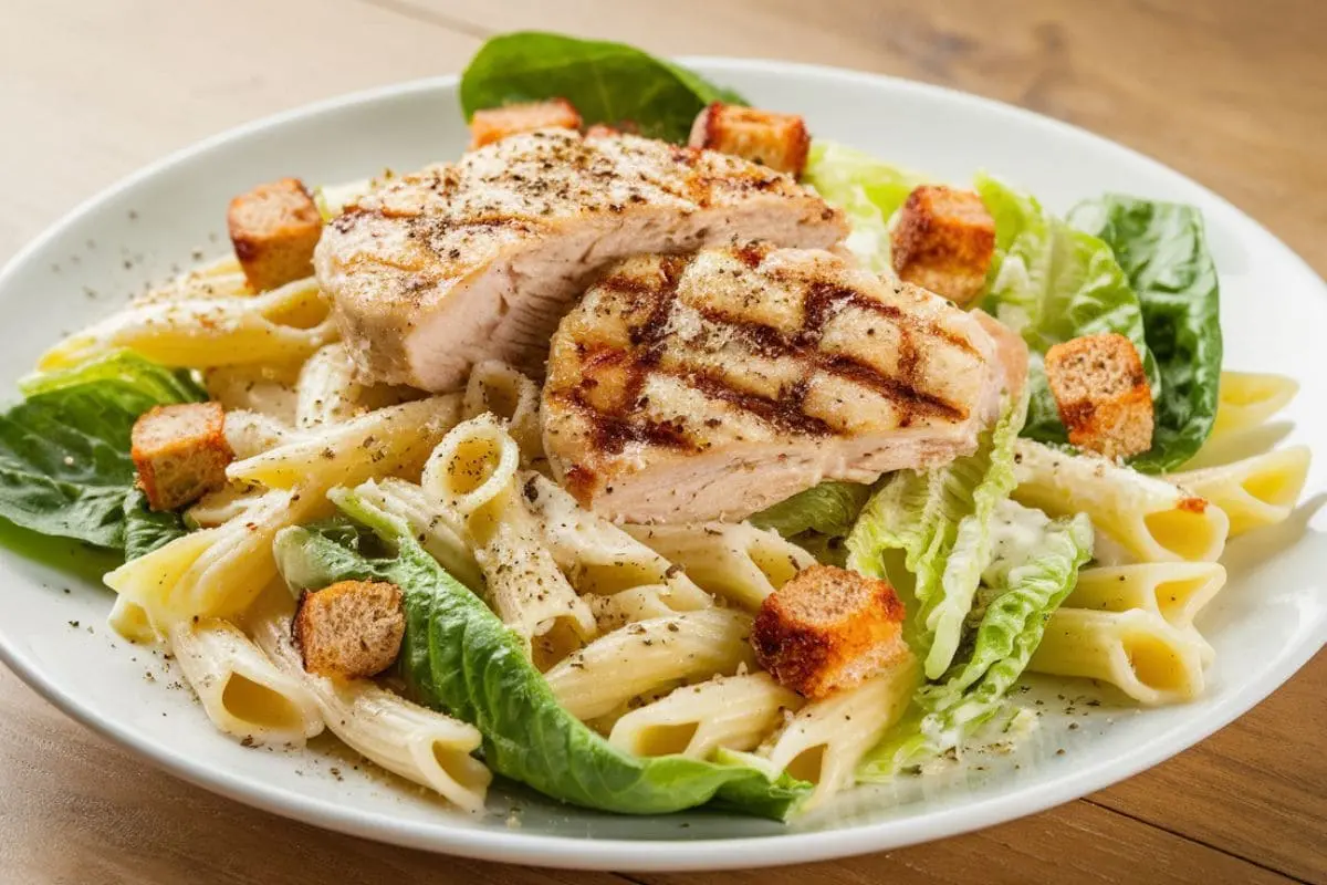 caesar salad pasta