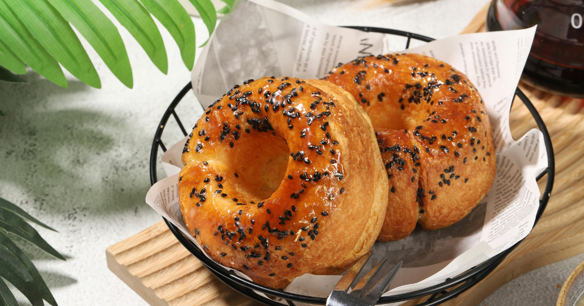 sourdough bagels