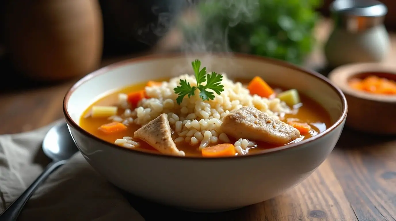 Old Fashioned Chicken and Rice Soup